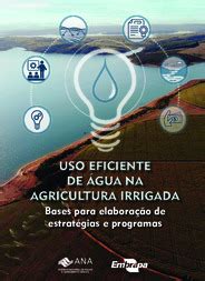 Uso eficiente da água na agricultura irrigada bases para elaboração de