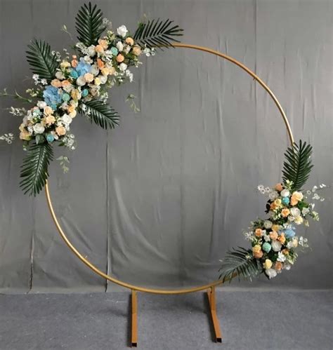 Round Wedding Archmetal Round Balloon Arch Stand For Wedding Etsy