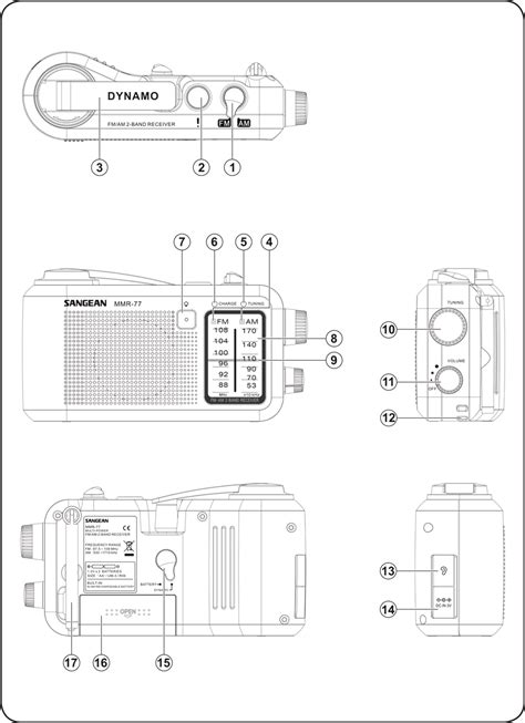 Sangean Mmr 77 Emergency Am Fm Portable Radio Manual Manualslib