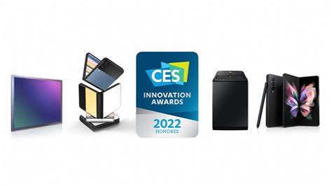 Consumer Technology Association Honors Samsung With 43 Ces 2022 Innovation Awards For