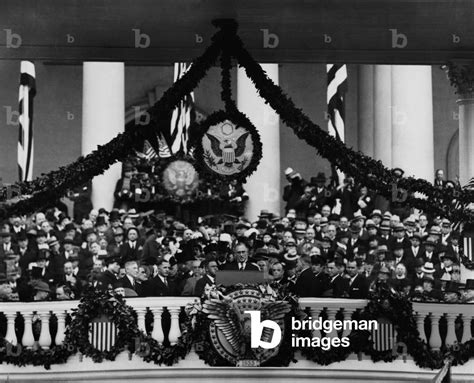 Fdr Presidency Us President Franklin Delano Roosevelt Delivering His