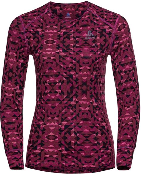 Odlo Koszulka Damska Active Warm Eco Graphic Base Layer Festival