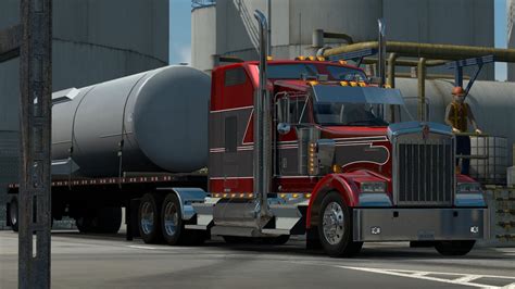 Kenworth W900 American Truck Simulator Youtube