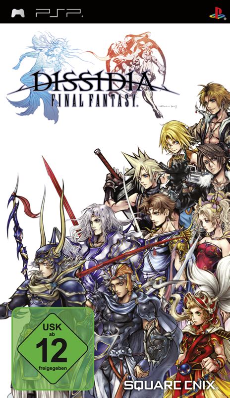 Dissidia Final Fantasy 2008 PSP Box Cover Art MobyGames