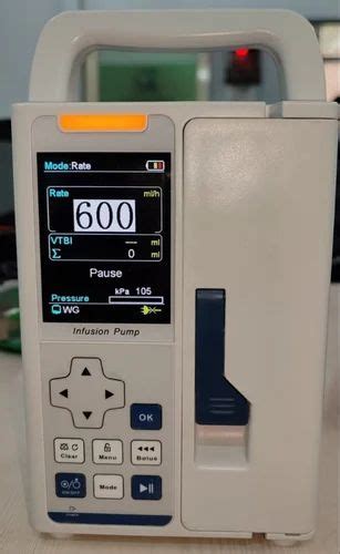 Rate Mode Infusion Pump For Hospital Kg At Rs In Noida Id