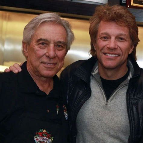 Jon Bon Jovi With His Father John Bongiovi In Jonbonjovi