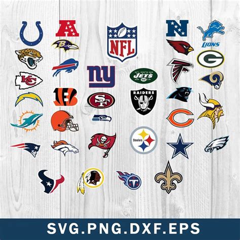 Nfl Logo Bundle Svg, Nfl Football Svg, Nfl Team Svg, Sport S | Inspire ...