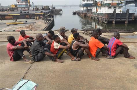 Navy Arrests 11 Suspected Constructors Of Illegal Refineries In Niger