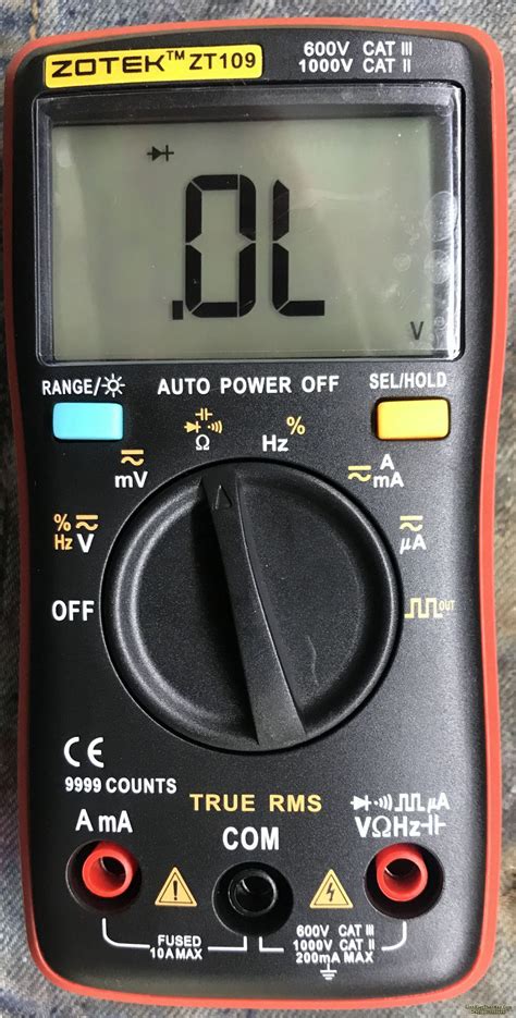 Zotek Zt Digital Multimeter Linh Ki N Th O M Y B N L Linh Ki N