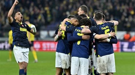 Fenerbahçenin Konferans Ligi çeyrek finaldeki rakibi belli oldu