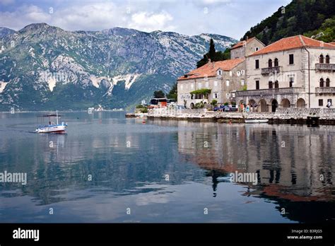 Risan Bay Of Kotor Montenegro Europe Stock Photo Alamy