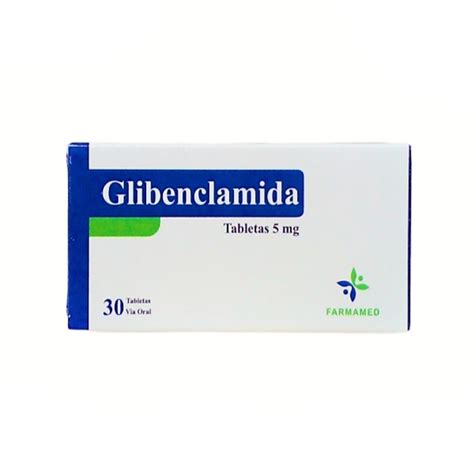 Glibenclamida 5Mg X 30 Tabletas Farmamed Farmatina La Farmacia