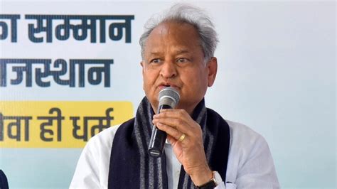 If Gehlot Announces No Contest For CM Post Rajasthan Cong MLA On