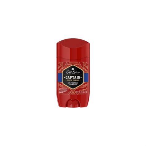 Old Spice Red Collection Captain Scent Invisible Solid Anti Perspirant