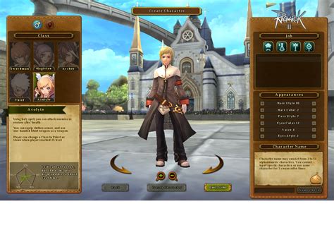 Gamers Guide Ragnarok Online 2 Ro2 The Job The Class