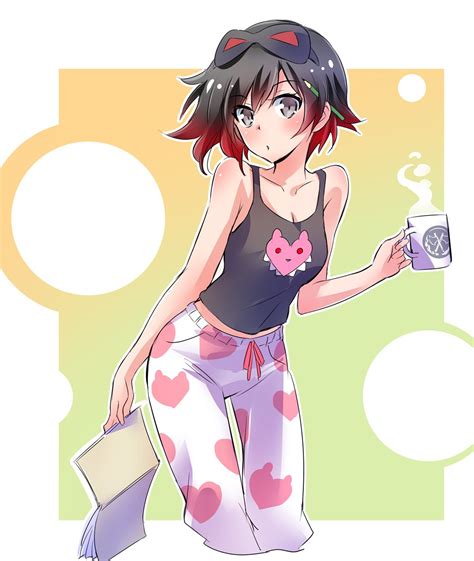 Ruby In Pajamas Rwby Know Your Meme