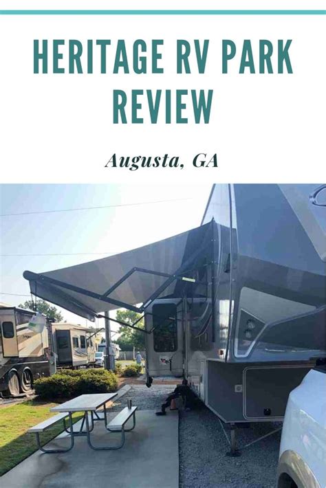 Heritage Rv Park Review Rv Parks Park Vacation Locations