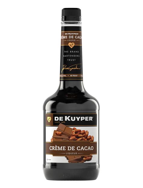 DEKUYPER CREME DE CACAO DARK 750mL