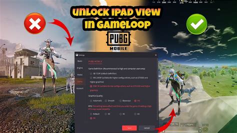 Ipad View Settings In Bgmi Gameloop Best Gameloop Settings For Low