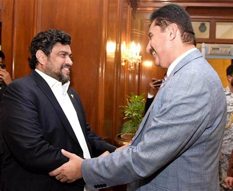 Governor Sindh Kamran Khan Tessori Is Meeting With Governor Khyber