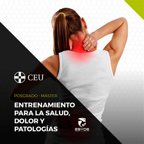 M Ster Propio En Entrenamiento Para La Salud Dolor Y Patolog As