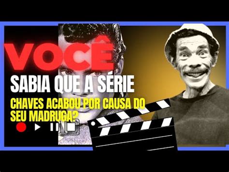 você já parou pra pensar que o seriado chaves acabou por causa do seu