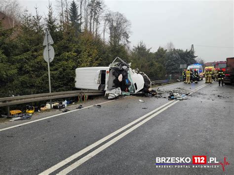 Tragiczny Wypadek Na Drodze Krajowej W Czchowie Nie Yj Dwie Osoby