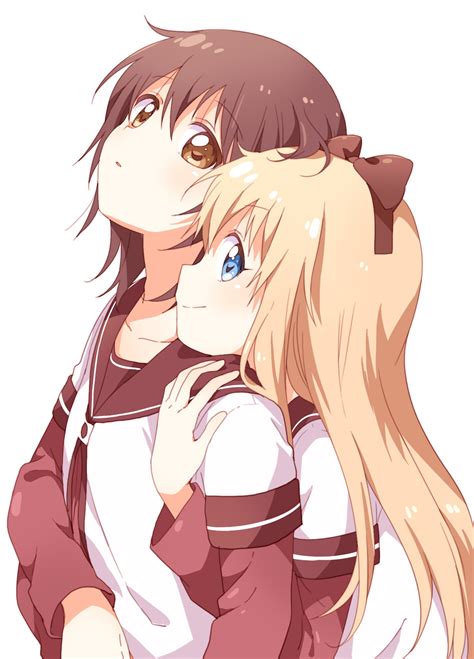 Toshinou Kyouko And Funami Yui Yuru Yuri Drawn By Namori Danbooru