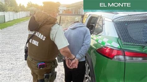 Carabineros Detiene A Sujeto Por Robo Con Sorpresa En El Monte