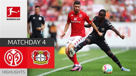 1 FSV Mainz 05 Bayer 04 Leverkusen 0 3 Highlights Matchday 4