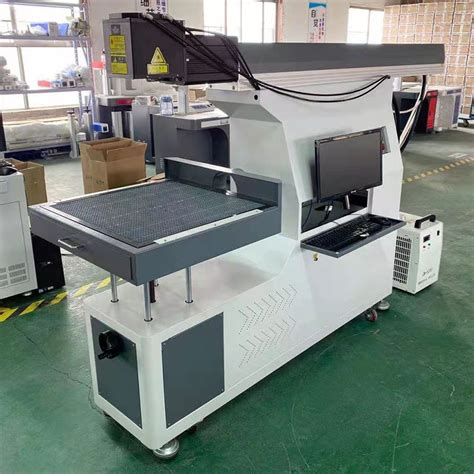 Reci Laser Tube 100w Large Format 3d Dynamic Focusing Co2 Galvo Laser Marking Machine With Big