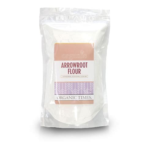 Certified Organic Flour Arrowroot G Organic Table