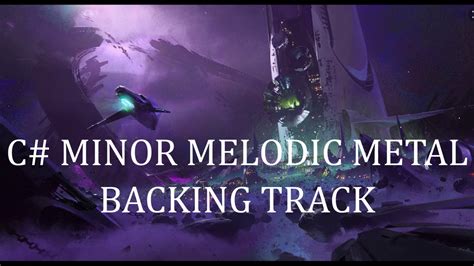 C MINOR MELODIC METAL BACKING TRACK YouTube