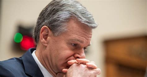 FBI Calling For Director Christopher Wray To Step Down From Agency