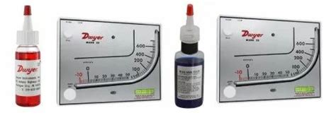 Molded Plastic Acrylic Inclined Manometer For Air Filter Gauge 3