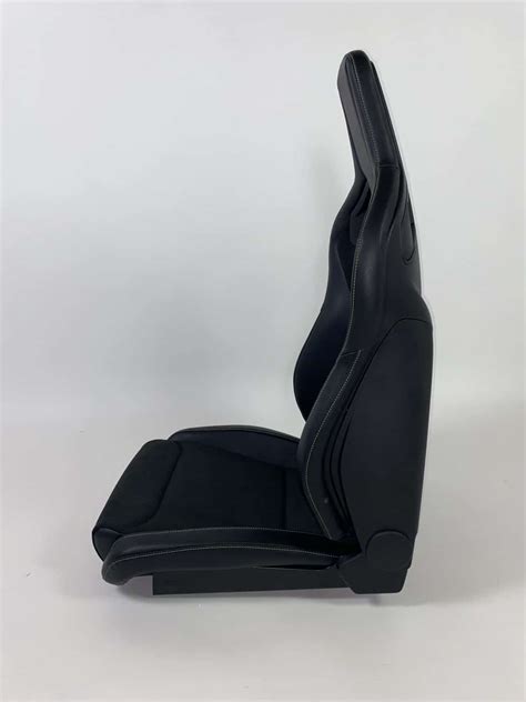 RECARO Cross Sportster CS Dinamica Piel sintética negro con costuras