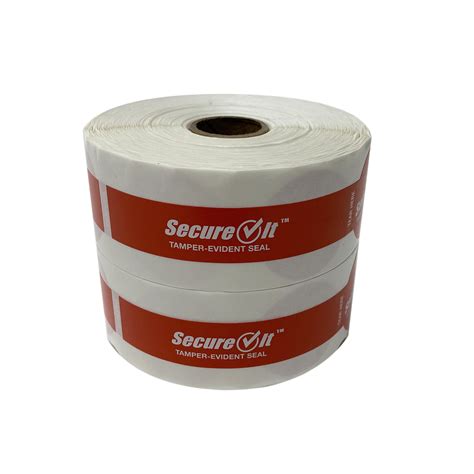 15 × 9 Secureit™ Tamper Evident Labels National Checking