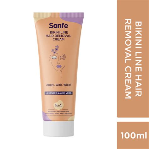 Sanfe Bikini Line Hair Removal Cream With Spatula Buy Sanfe Bikini