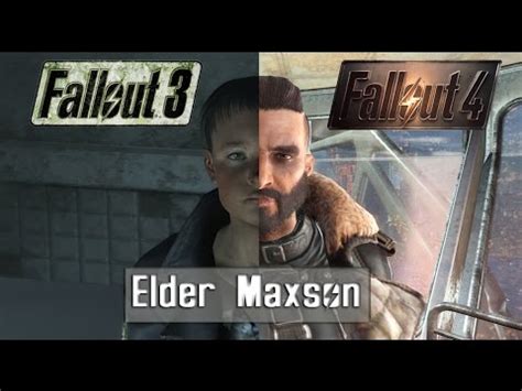 Elder Maxson Through The Ages Fallout 3 Fallout 4 YouTube