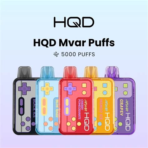 HQD Mvar 5000 Puffs Nicotine Disposable Vape IGet Vape Australia