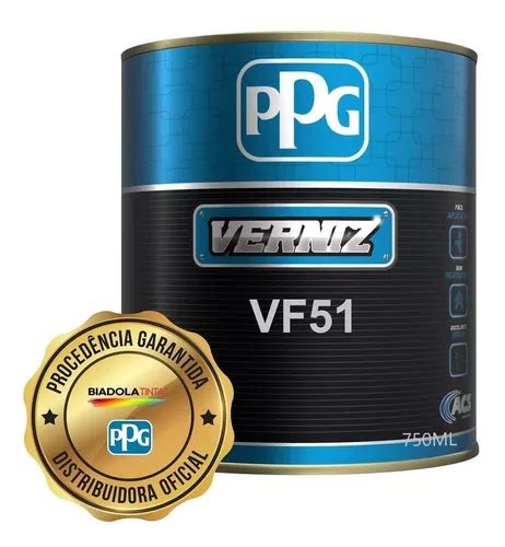 Verniz Fosco Automotivo Ml Vf Acs Ppg Parcelamento Sem Juros