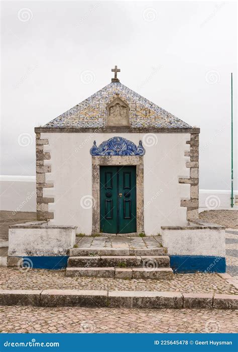 Nazare Portugal June 30 2021 View Of The Ermida Da Memoria The