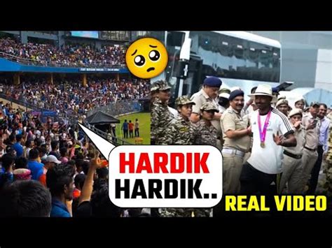 Hardik Hardik Chants At Wankhede Stadium Team India Victory