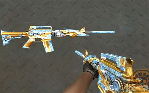 Cf 王者冰魄 M4a1 S Iron Beast Noble Gold Ice 穿越火线新闻 哔哩哔哩bilibili