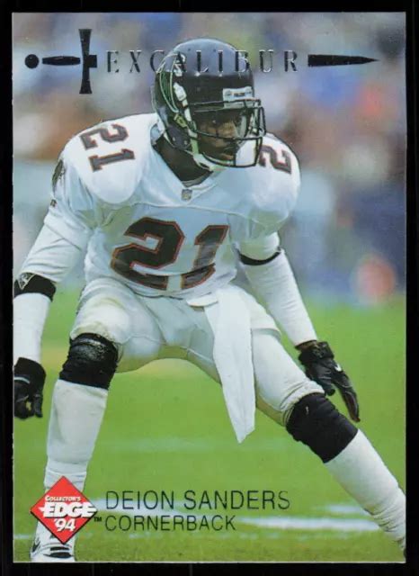 1994 EXCALIBUR DEION Sanders #2 Football Atlanta Falcons EUR 1,83 ...