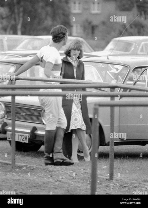 Camilla parker bowles 1970s Black and White Stock Photos & Images - Alamy