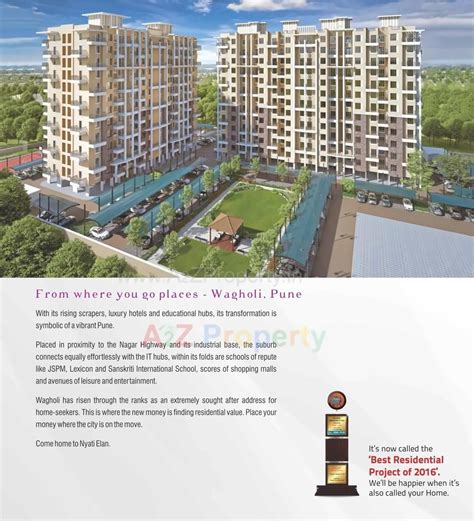 Nyati Elan West Bhk Flats At Wagholi Pune