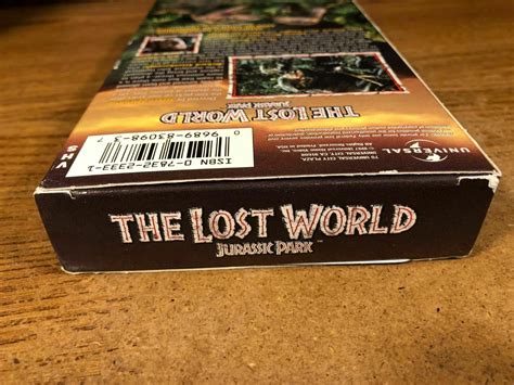 Mavin The Lost World Jurassic Park VHS VCR Video Tape Used Jeff