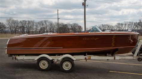 1946 Chris Craft 20 Custom Runabout At Indy 2018 As S170 1 Mecum Auctions