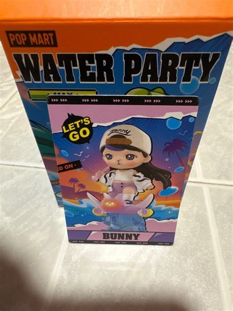 Popmart Water Party Bunny Hobbies Toys Toys Games On Carousell